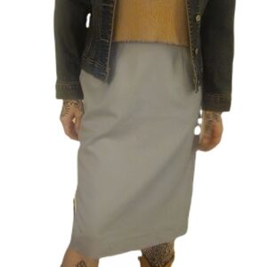 Vintage Pendleton Robins Egg Blue Pencil Skirt